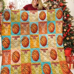 Basketball Jfj Quilt Nv