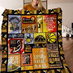 Basketball Quilt Blanket C9B120601Pt