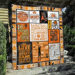 Basketball Quilt Blanket Ver 3  Quilt