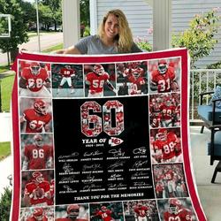 Bc Kansas City Chiefs Quilt Blanket 01