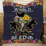 be kind autism quilt blanket th420 d2317887