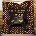 be safe at night sleep with an trucker dhcdhc nt2410 quilt blanket d2315793