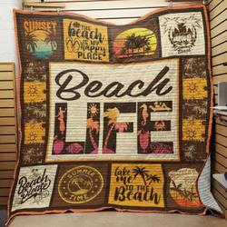 Beach Quilt Blanket ABC07112775
