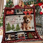 beagle christmas my owners are at it again must be that silly season thing quilt blanket great