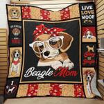 beagle dog quilt blanket abc07111413 d2315672