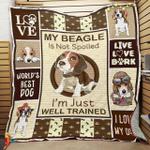 beagle dog quilt blanket abc07111671 d2315734