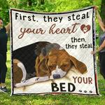 beagle your heart quilt blanket dhc09121648dd d2380153