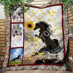 beautiful horses you are my sunshine like 3d personalized customized quilt blanket 1267 d2320188