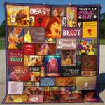 beauty and the beast quilt blanket hvt290530 quilt d2324079