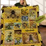 bee personalized quilt blanket c9b040602hd d2356733