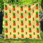 beige watercolor pineapple cl17100041mdq quilt blanket d2381361