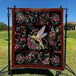 bird and flower 01 dhcld0909 quilt blanket d2315839