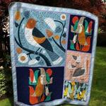 bird pattern quilt blanket quilt d2324835