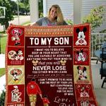bl san francisco 49ers to my sonquilt blanket d2355015