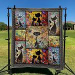 black cat dhccna0909 quilt blanket d2315925