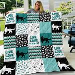 black cat i love my black cat zv5 ntth011298 3d customized quilt d2313398