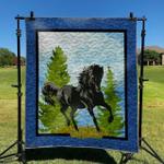 black horse dhckl0909 quilt blanket d2315784