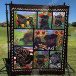 black pugs dhcdhc dt0910 quilt blanket d2315665