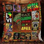 black queens are born in april blanket kc1307 quilt d2356405