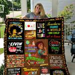 black teacher magic quilt blanket great customized blanket gifts for birthday christmas