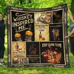 black velvet whiskey inspired me funny gift quilt d2385117