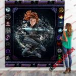 black widow marvel infinity war end game 3d customized quilt blanket d2320113