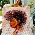black women locs art th2309164cl quilt blanket d2318494