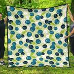 blueberry flower pattern dhcdhc dt1910 quilt blanket d2315948