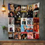 bobby darin style two album covers quilt blanket d2353852