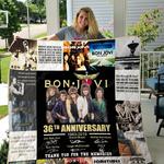 bon jovi 36th anniversary quilt blanket d2354384