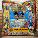 bond between a dad and son dragon ball bt quilt v3 gohan d2384127