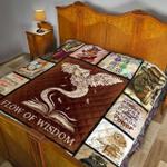 book flow of wisdom 3d customized quilt d2313520