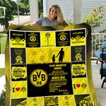 borussia dortmund to my daughter annika love dad quilt d2387025