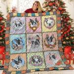 boston terrier aio 3d customized quilt d2312494
