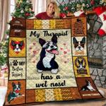 boston terrier boston terrier quilt ldf d2387838
