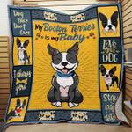 boston terrier dog quilt blanket abc07111097 d2315714