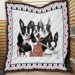 boston terrier friends h2 ntth011298 3d customized quilt d2315295