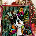 boston terrier quilt blanket bbb020102nb d2318027