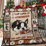 boston terrier ver one 3d customized quilt d2313901