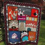 bowling live like a queen bowl like a champ quilt blanket great customized blanket gifts for