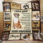 boxer dog ee quilt yei d2387897