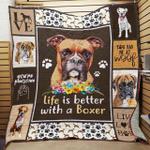 boxer dog quilt blanket abc07111806 d2315910