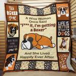 boxer dog quilt blanket abc07111810 d2315579