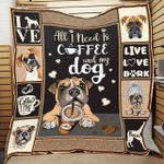 boxer dog quilt blanket abc07111840 d2315837