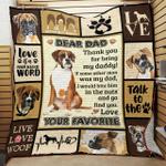 boxer dog quilt blanket abc07111841 d2315960