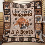 boxer v1 f 3d customized quilt d2314107