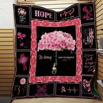 breast cancer awareness be strong and courageous quilt d2382522