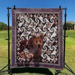 brown bear dhckl0909 quilt blanket d2315988