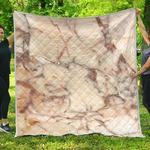 brown beige marble cl17100159mdq quilt blanket d2380624