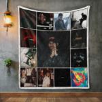 bryson tiller album covers quilt blanket d2353836
